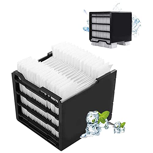 Air Cooler Filters, Mini Air Cooler Filter Replacement, Removable Filter for Air Personal Space Cooler, Portable Arctic Humidifier Filter Paper Air Conditioner Fan Filter