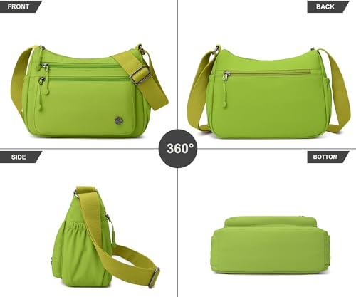 Image of Pealwel Casual Crossbody Bag with Anti Theft Pocket - Women Lightweight Water-Resistant Purse Bag