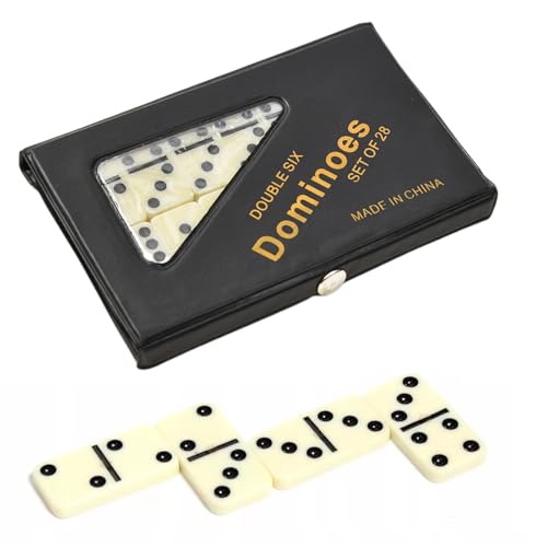Juego de Dominoes para Adultos con Estuche Compacto