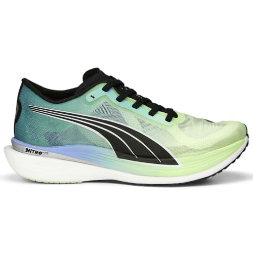 PUMA Womens Deviate Nitro Elite 2 Running Sneakers Shoes - Green - Size 8 M