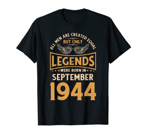 Las leyendas de cumpleaños nacieron en septiembre de 1944. Camiseta