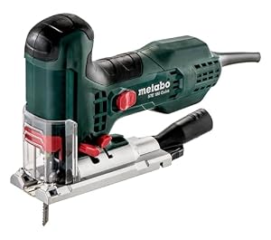 metabo STE 100 Quick Stichsäge, 710 W Pendelhubstichsäge mit 100 mm Tiefe