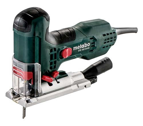METABO 601100000 STE100 Quick Scie sauteuse 710W 100mm, Multicolore