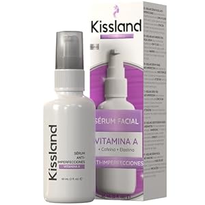 Serum Retinol Puro para la Cara, CafeÃna y Elastina 60 ml – Retinol Serum Facial Anti-Marcas Perfeccionador de la piel – Atenúa las Marcas del Acné y Marcas Oscuras – Serum Facial Mujer Reductor