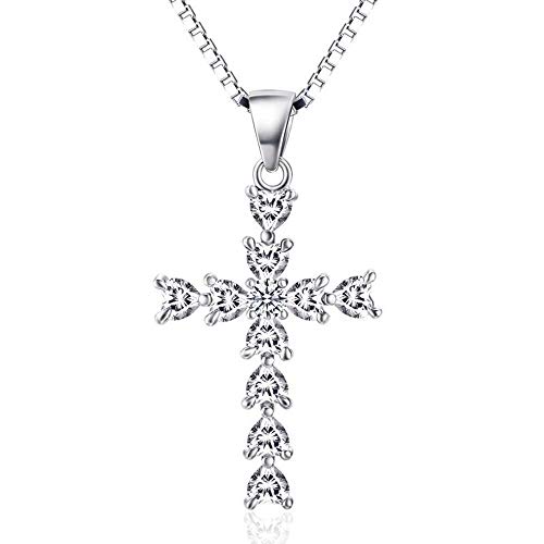 NKlaus Ciondolo Croce Ortodossa In Argento 925 - Battesimo, Comunione, Cresima, Finemente Lavorato, 30x16 Mm - 3