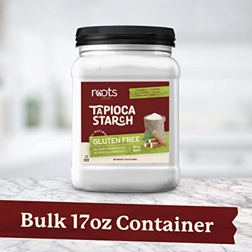 image for Roots Circle All Natural Tapioca Starch | Non GMO & Gluten-Free Flour 