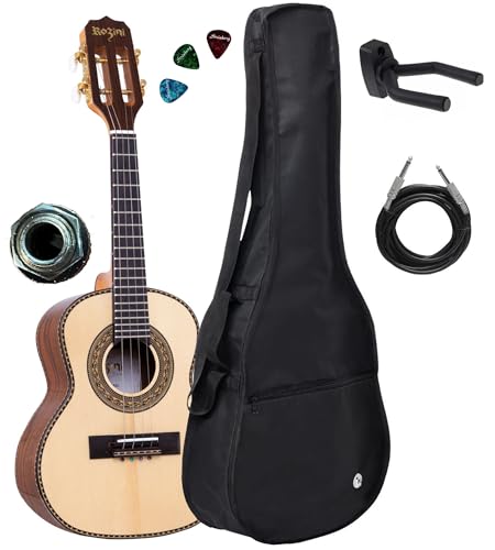 Cavaco Rozini Rc15 Eletroacústico + Capa, Cabo E Sh85