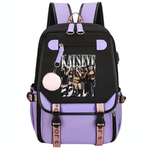 Image of Katse.ye Merch Backpack Campus Lightweight Bag Gifts Korea Pop Backpacks