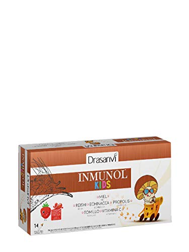 Drasanvi Inmunol Kids 14X10Ml Viales 140 Ml, Color Sin 10 Ml - Pack De 14