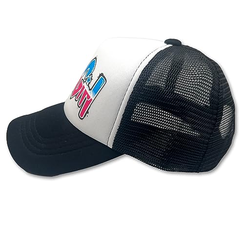 Sol Baby Cali Girl Graffiti Black Adjustable Snapback Mesh Trucker Hat - Beach Baseball Cap for Infants, Toddlers & Youths4