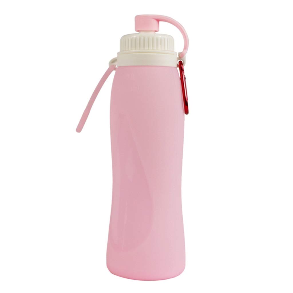 Bottiglia d'Acqua Pieghevole, 500ml Portatile Gel di Silice for Il Ciclismo Coppa Pieghevole (3 Colori)