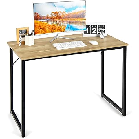 COSTWAY Escritorio para Ordenador de Estilo Moderno y Sencillo Cover