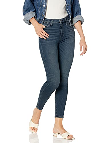 Hudson Jeans Womens Barbara High Rise Super Skinny Ankle Jean
