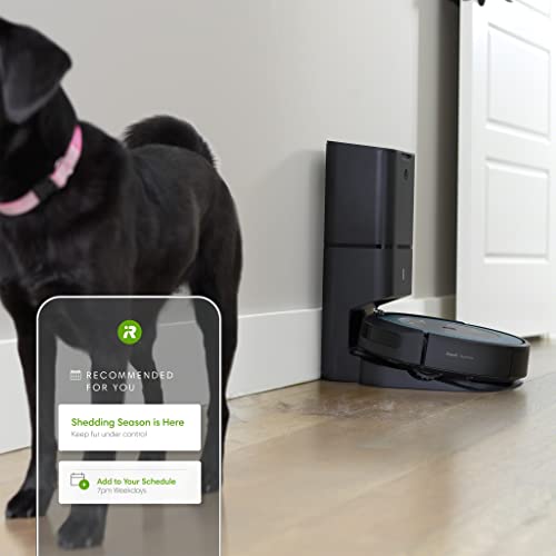 Aspirateur Robot connecté iRobot® Roomba® i3552 - système d’autovidage - 2 brosses caoutchouc multi-surfaces - Idéal animaux - Suggestions personnalisées, Cartographie - Compatible Braava jet m6 - Image 6