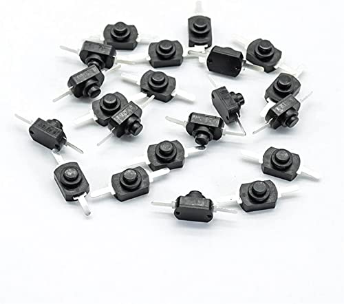 Bouton-poussoir haute qualité 1A 30V interrupteur torche durable et compact 10pcs - 2