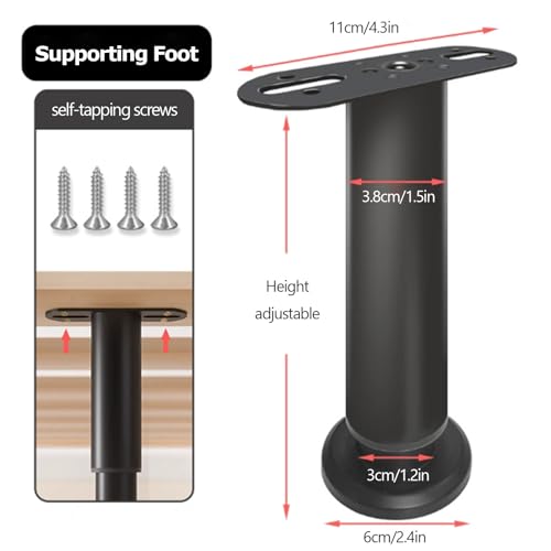 Supports de lit rétractables pour optimiser l'espace sous le lit - 5