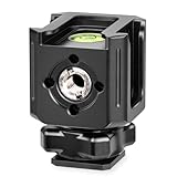 COMPATIBILIDAD UNIVERSAL: Sostiene cámaras, agarres para teléfonos, micrófonos, monitores compactos y accesorios de iluminación gracias a sus conexiones cold shoe rígidas.