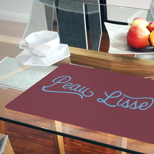 Set de table souple dessous liège napperon durable pour bébé et enfant - 6