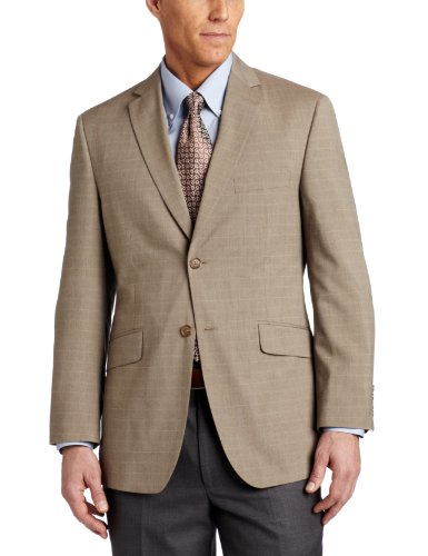 Haggar Men's Big Sharkskin Tailored Fit Two Button Suit Separate Jacket