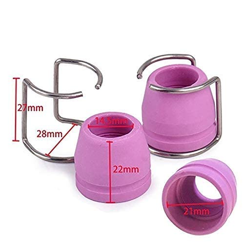 SUSEMSE 30 STÜCKE AG-60 SG-55 WSD-60 Plasmaschneider Schneidbrennerspitzendüsen Verbrauchsmaterial Zubehör geeignet für CUT-60 CUT50P CUT50