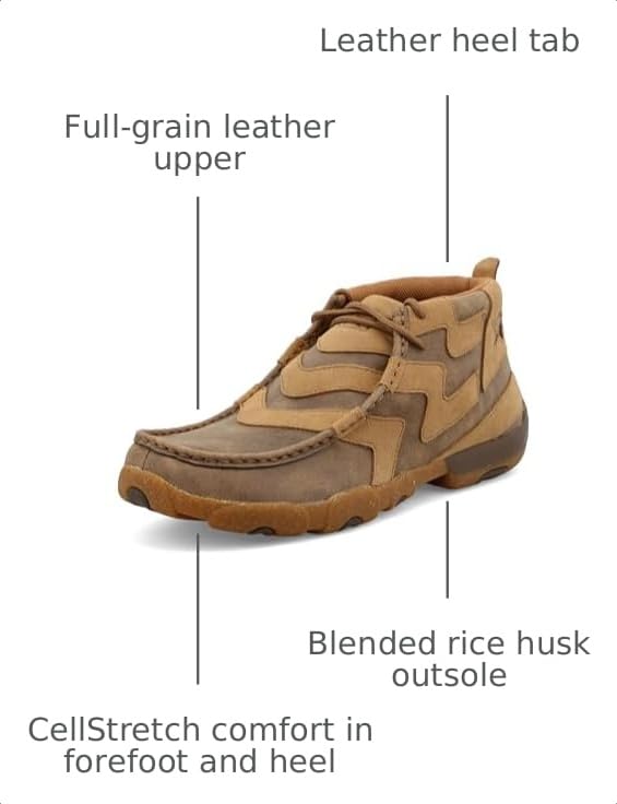 Image of Twisted X Men's Chukka Driving Moc Boot