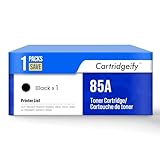  Cartridgeify Tóner 85A compatible con HP 85A CE285A para HP Laserjet P1102W P1102 M1212NF M1132MFP M1217NFW M1212 M1132 M1210 M1210MFP P1109 (negro)