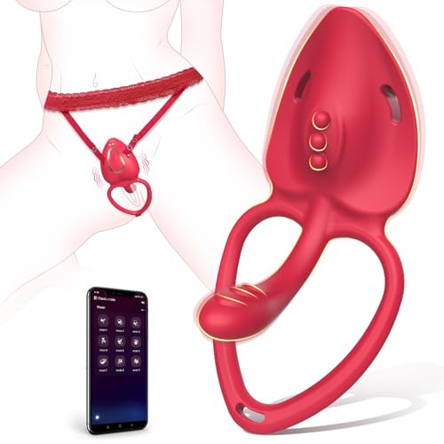 Wearable Panty Vibrator Couples Sex Toys Remote Control Vibrator with App 9 Vibration Modes Sex Toyscouples for Couples Women Vibabrator for Women Sex Adult Toys Clitoral Stimulator Penis Vibrators