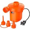 Electric Air Pump for Inflatables,Portable Quick-Fill Air Pump with 3 Nozzles,110-120V, Inflator & Deflator Pumps for Outdoor Camping, Air Mattress Beds,Boats,Inflatable Cushion,Couch,Pool Floats