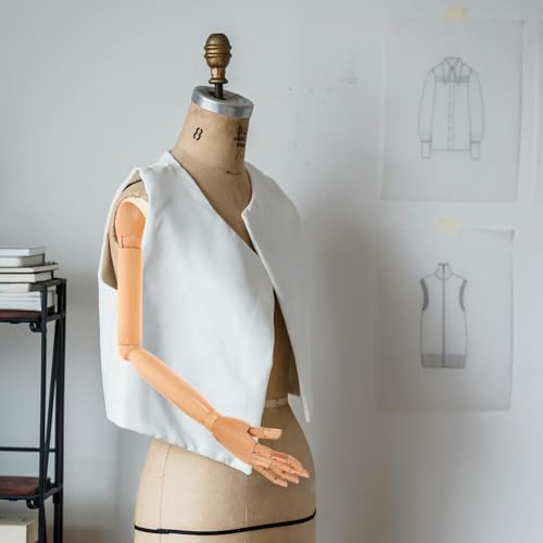 Brazos de madera articulados para maniquí femenino y bricolaje 6