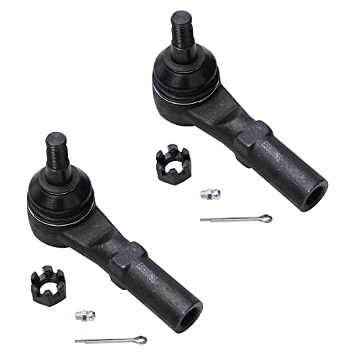 Image of Detroit Axle - Front Struts w /Coil Springs Sway Bar Links Outer Inner Tie Rod Ends Replacement for 2011-2014 Chrysler 300 C RWD - 8pc Set