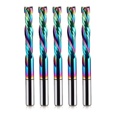 EU_HOZLY 5Pcs Spiral Carbide Milling Tool Cover