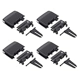 ApplianPar 4Pcs Front Left Right Center A/C Air Vent Outlet Tab Clip Kit for GL350 GLE350 GLE400 GLE43 GL450 GLE450 GLS450 GLE500 GLS63 GLS500 GLE500 GLE63 GLS550 GL550 GL63 ML250 ML400 ML550 AMG S