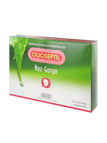 Olioseptil Nose-Throat 15 Capsules By Olioseptil