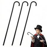 JOINPAYA Costume Cane Props: 29.8 Inch Magician Walking Sticks for Kids - Portable 3-Section Assembleable...