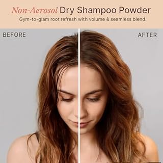 Beauty by Earth Non Aerosol Dry Shampoo Powder - Volumizing Non Toxic with Biotion, Oil-Absorbing Natural Ingredients, Made in USA