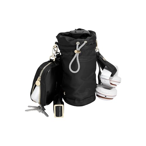 Bolsa para botellas Stackers negra, accesorio moderno de hidratación 2