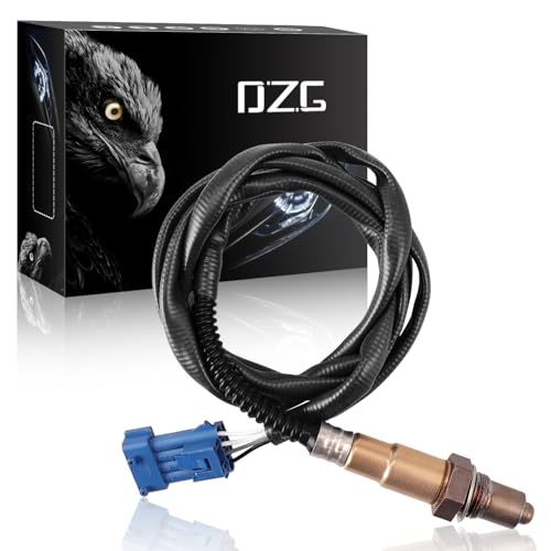 DZG Sensores de oxígeno Trasero 0258006029 0258006185 9636148880 1628CX HV PL Compatible con Citroen Xsara Xantia C3 C4 /Peugeot 206 307 308 406 607 806/Lancia algunos modelos, 1 Pieza