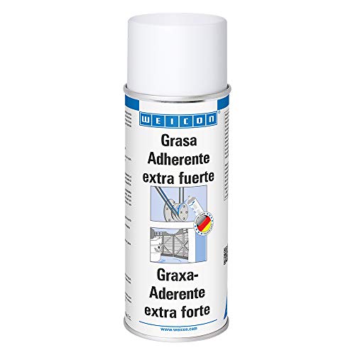 WEICON Spray Grasa Adherente extra fuerte | 400 ml | Se adhiere también bajo el agua | Beige