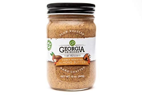 Georgia Grinders Honey Roasted Almond Butter (1-12oz jar)