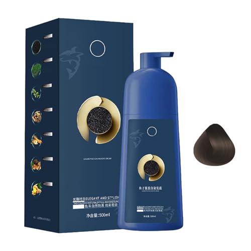 Polar Hair Dye Shampoo Men Women, Champu Colorante Canas Mujer, Champú Tinte Cubre Canas, Champu Anticanas Para Hombre Y Mujeres, Natural Plantur Crema Para Teñir El Cabello