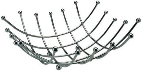 Chrome Fruit Bowl Nest/Fruits Basket 25x10