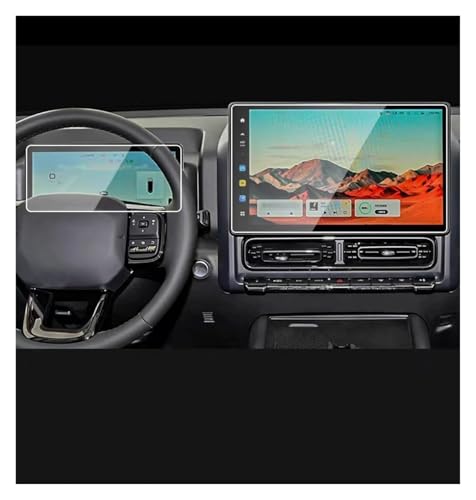 Verre trempé Haval H9 2024 film de protection écran navigation GPS et tableau de bord voiture 9H
