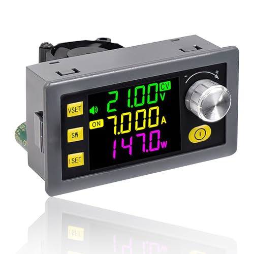 DC Einstellbarer Buck-Boost-Wandler Spannungsregler DC6-36V 150W Numerische Steuerung Hebespannung Konstante Spannung Konstanter Strom Solarlademodul LCD-Anzeige.