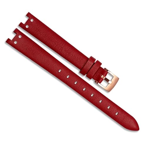 Genuine Leather Watchband for AK Girl Simple Elegant Belt Small Dial Retro Watch strap - Main Image