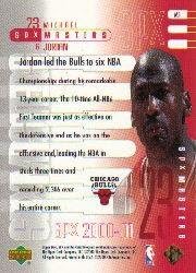 2000 SPx Masters Basketball Card (2000-01) #M1 Michael Jordan