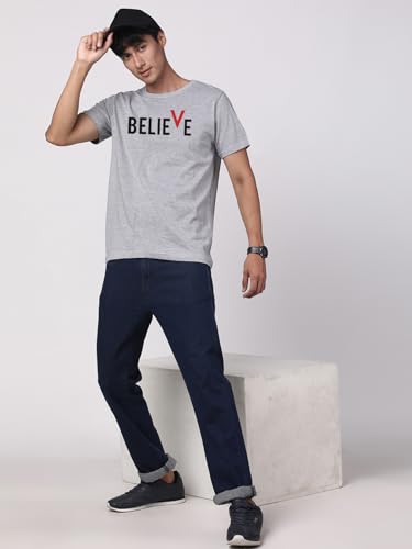 Image of ADRO Men Cotton Regular Printed Tshirt