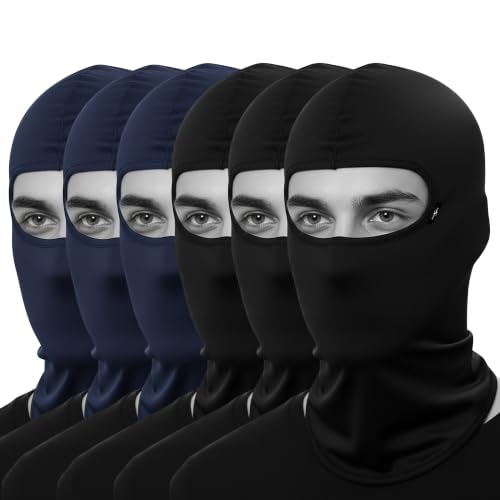 Image of Kingsway Reg Balaclava for Bikers | Full Face Mask Motorcycle Helmet Liner for Men and Women | UV & Dust Protection | 4-Way Stretch Quick Dry | Sweat Absorbing