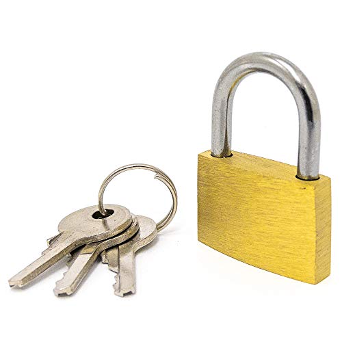 Image of Standard Shackle Brass Padlock 2 inch (50mm)