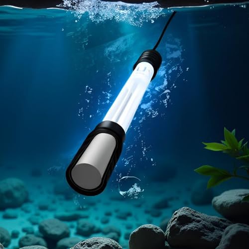 ZETAWALE Pond UV Light for Fish Tank UV Pond Water Clarifier for 100-2000 Gallon UV Pond Filter for Koi Pond Swimming Pool Spa Large Fish Tank UV Light Aquarium for Outdoor Pond Algae Control（32W）