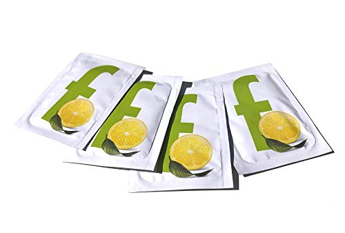 sellaviva 50x Erfrischungstücher Hände -einzeln verpackt- || Handreinigungstücher Einweg mit Citrusduft